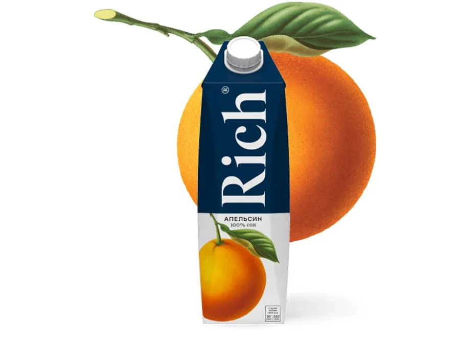 Rich апельсин