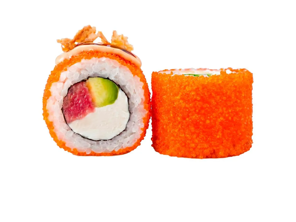 Калифорния с луком и тунцом (8шт.) 