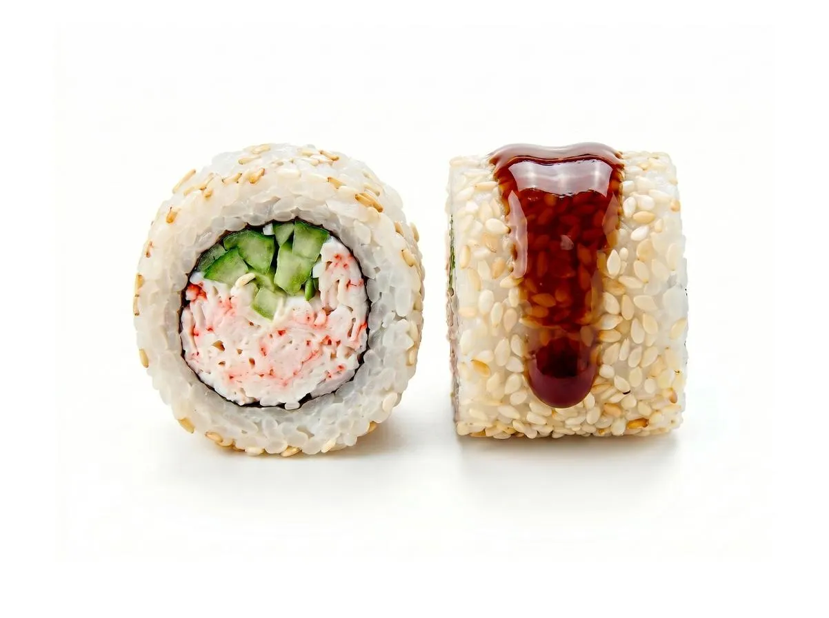 Калифорния в кунжуте (8шт.) 